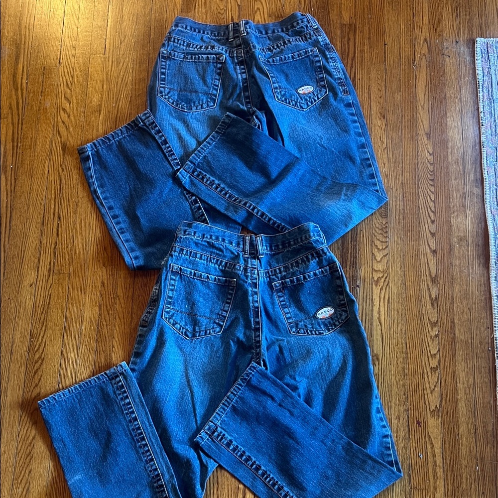 RASCO fire retardant jeans x 2